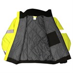 Radians Type R Class 3 Weatherproof Bomber Jacket YellowBlack - XLarge