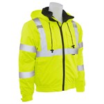 ERB W510 Type R Class 3 Bomber Jacket with Removable Fleece Liner YellowLime - Large