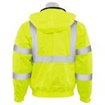 ERB W510 Type R Class 3 Bomber Jacket with Removable Fleece Liner YellowLime - Large