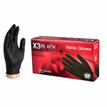 X3 Industrial Black Nitrile Gloves - Yearly Subscription