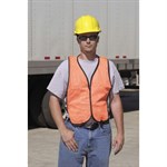 Western Safety Orange High Visibility Safety Vest