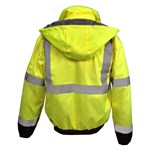 Radians Type R Class 3 Weatherproof Bomber Jacket YellowBlack - XLarge