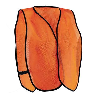Western Safety Orange High Visibility Safety Vest
