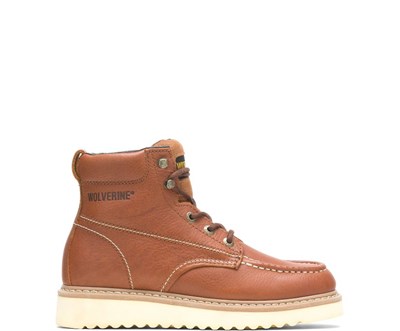 Wolverine Men's Moc-Toe Steel-Toe EH 6